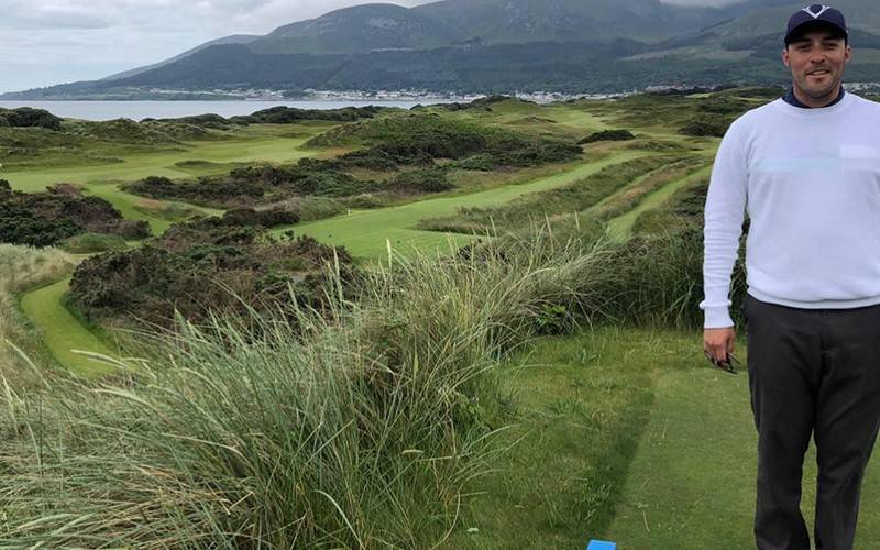Jordan Caron, Entrepreneur and former amateur-pro golfer